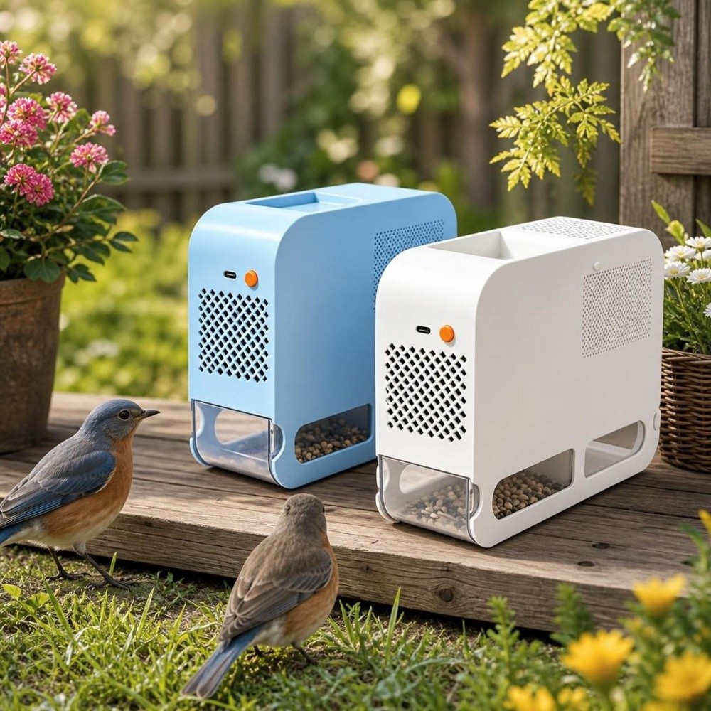 Food Storage With Dividers - Electric Bird Food Shell Blowing Machine