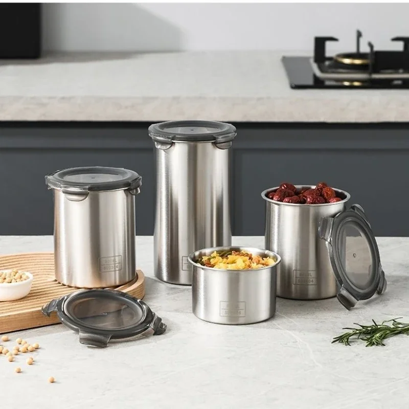 304 Stainless Airtight Contain - Food Storage With Dividers review and price