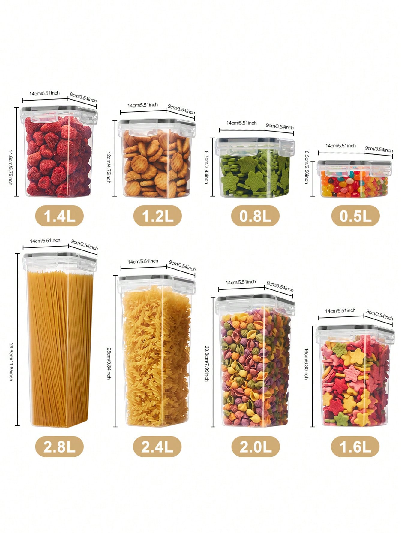 48pcs Sealed Food Storage Cont - Food Storage Labels review and price