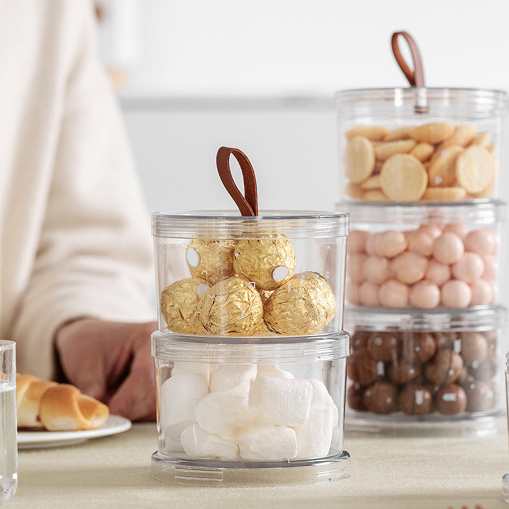 2Pcs Snack Storage Jars Multi- - Food Storage Containers review and price