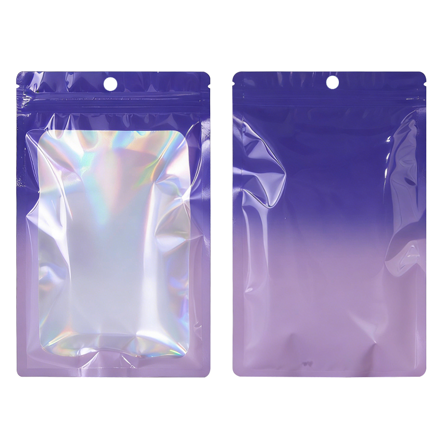 Holographic Color Square Zippe - Food Storage Bag review and price