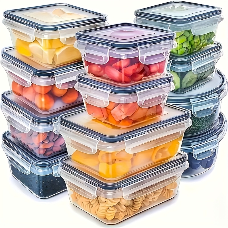 8Pcs Set Includes 4 Containers - Food Storage With Dividers review and price