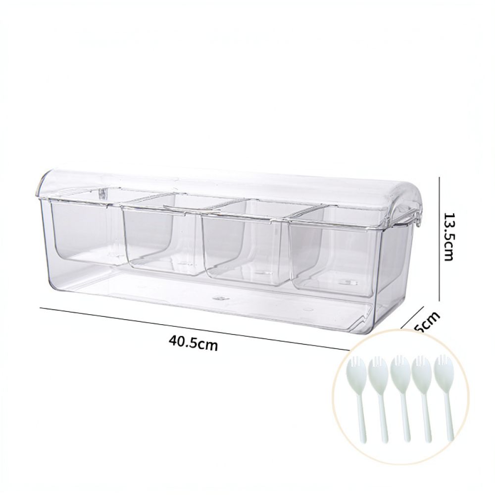 Portable Divided Salad Contain - Food Storage With Dividers review and price