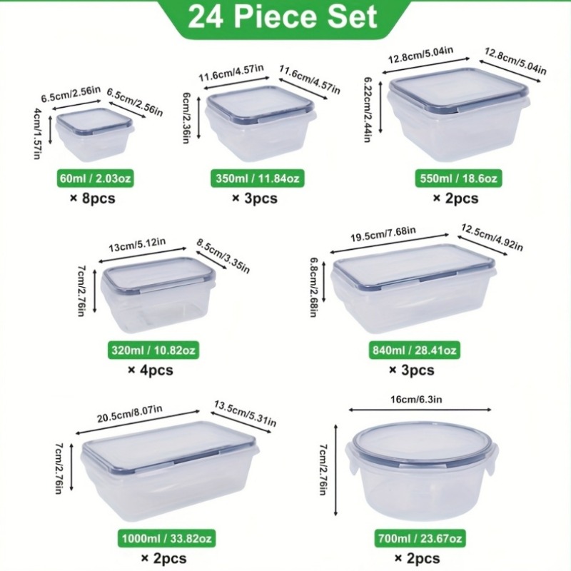 48PCS BPA-Free Food Storage Se - Food Storage Labels review and price